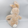 Doudou lapin beige marron blanc tout doux SIMBA TOYS NICOTOY
