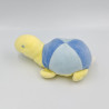 Mini Doudou tortue bleu jaune NOUKIE'S
