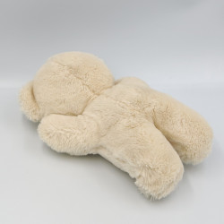Doudou Peluche ours blanc créme BOULGOM