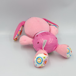 Doudou peluche ours rose Chant' toutou de VTECH