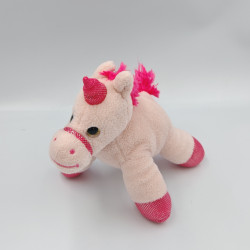 Peluche licorne rose FIZZY