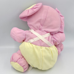 Peluche Puffalump souris rose jaune en toile BIKIN