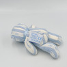 Mini Doudou ours bleu blanc TARTINE ET CHOCOLAT