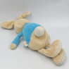 Doudou Lapin beige bleu PETER RABBIT