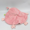 Doudou plat lutin fée poupée rose étoiles TITOUTAM