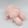 Ancienne peluche ours rose AJENA