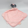 Doudou plat minnie rose papillons DISNEY