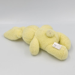 Mini Doudou lapin jaune HACHETTE