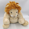 Grand doudou lion beige marron HISTOIRE D'OURS