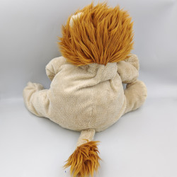 Grand doudou lion beige marron HISTOIRE D'OURS