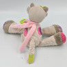 Doudou musical girafe vache grise rose violet Alyzée NATTOU
