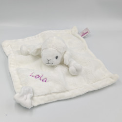 Doudou plat mouton blanc...