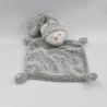 Doudou plat ours gris étoile NICOTOY