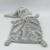 Doudou plat ours gris étoile NICOTOY