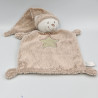 Doudou plat ours marron étoile NICOTOY