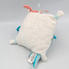 Doudou et compagnie coussin musical lapin blanc bleu rayé Puzzle