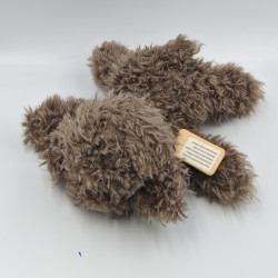 Doudou peluche chien marron Oscar JOLIPA J-LINE