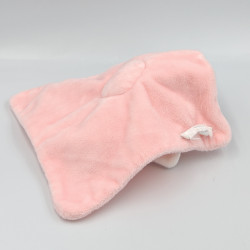 Doudou plat cygne rose blanc SERGENT MAJOR