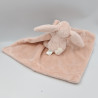 Doudou lapin rose mouchoir couverture JELLYCAT