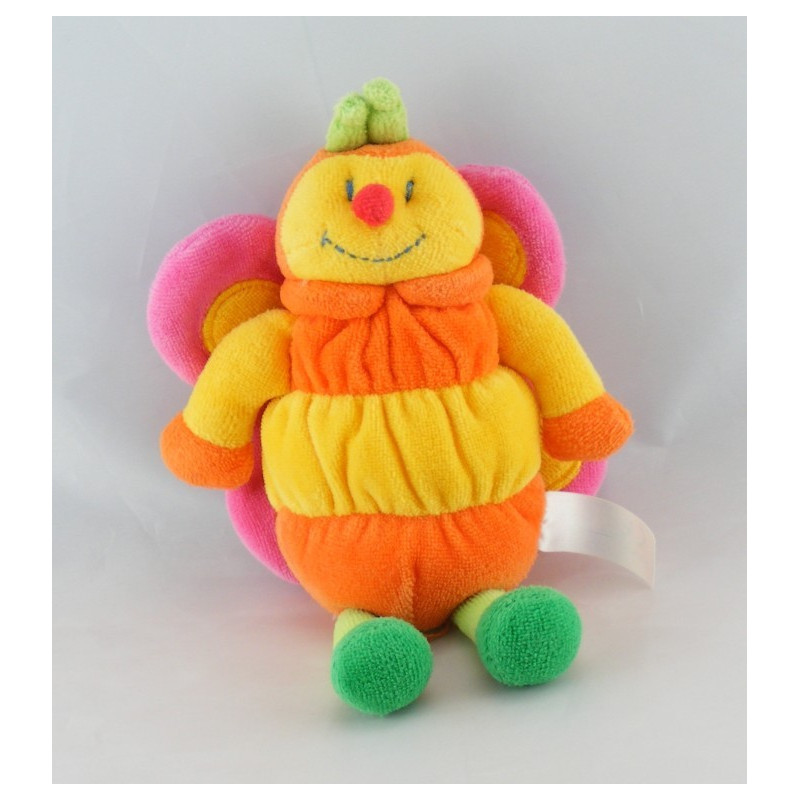 Doudou souris bleu Fromage PRISCILLA LARSEN 