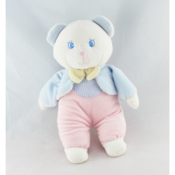 Doudou ours rose Luminou JEMINI