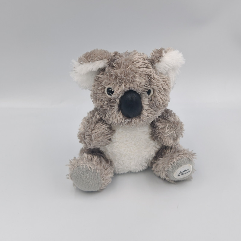 Peluche koala gris blanc ZOOPARC BEAUVAL Peluche koala gris blanc ZOOPARC BEAUVAL