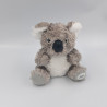Peluche koala gris blanc ZOOPARC BEAUVAL Peluche koala gris blanc ZOOPARC BEAUVAL