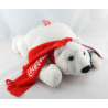 Peluche Ours polaire blanc Coca Cola 