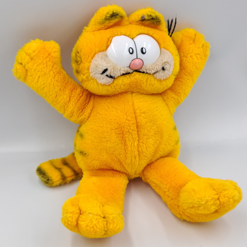 Ancienne Peluche chat orange Garfield 1978-1981