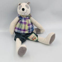 Doudou raton laveur La Grande Famille MOULIN ROTY