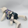 Doudou raton laveur La Grande Famille MOULIN ROTY