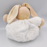 Doudou lapin blanc fourrure Fur KALOO