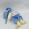 Doudou lutin garçon arlequin bleu NICOTOY