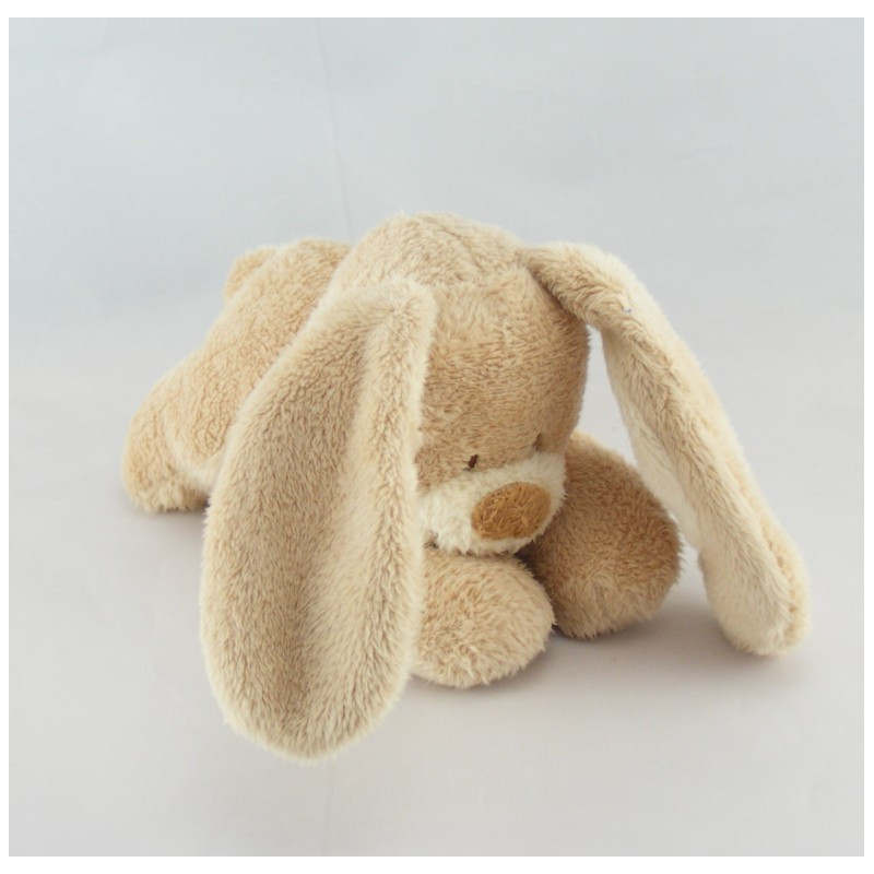Doudou ours beige couché TEX