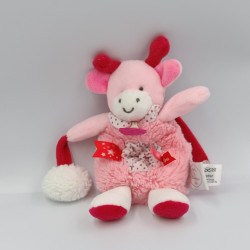 Doudou et compagnie vache rose lovely