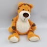 Doudou chat tigre orange marron CHARLY ET CIE