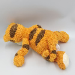Doudou chat tigre orange marron CHARLY ET CIE