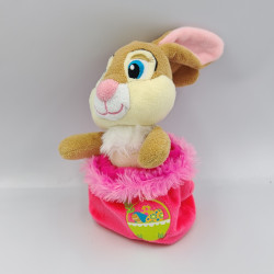 Doudou lapin marron Pretty miss Panpan dans un sac DISNEY NICOTOY