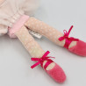 Doudou et compagnie poupée rose pois LES TUTUS
