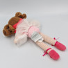 Doudou et compagnie poupée rose pois LES TUTUS
