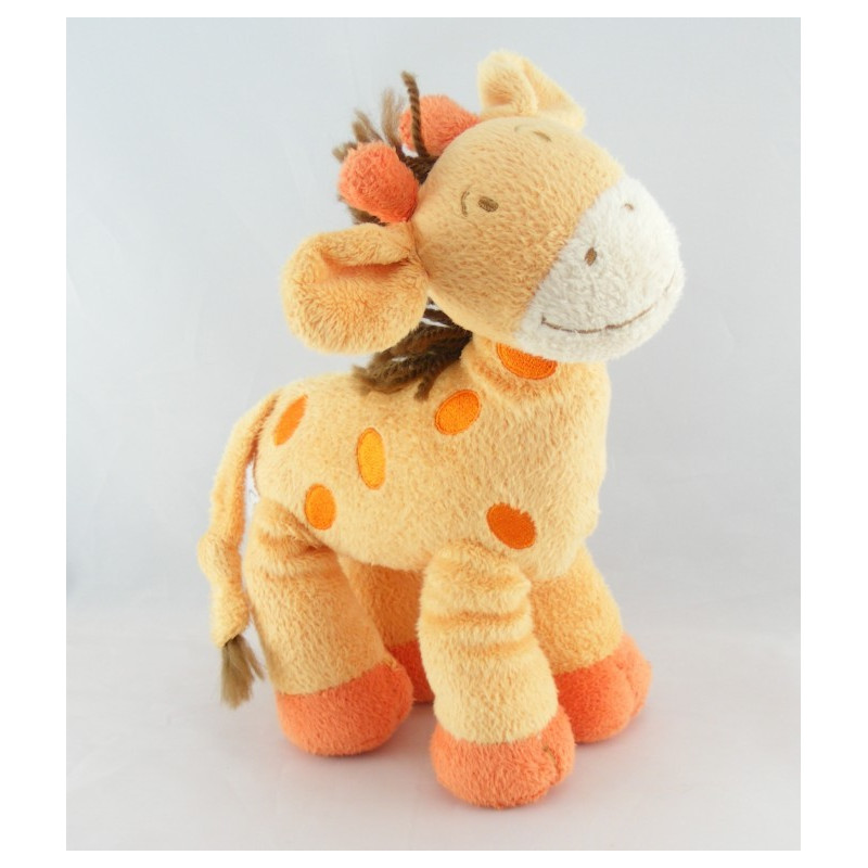 Doudou Girafe orange NICOTOY