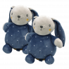Doudou musical lapin bleu étoiles SIMBA TOYS KIABI