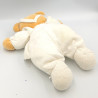 Doudou ours blanc laine bandeau TAKINOU