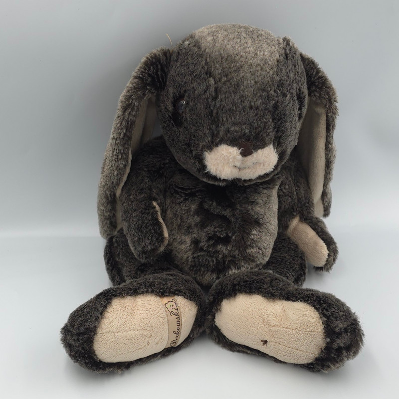 Peluche lapin marron beige BUKOWSKI