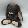 Peluche lapin marron beige BUKOWSKI