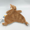 Doudou plat renard marron bleu LITTLE DUTCH TIAMO