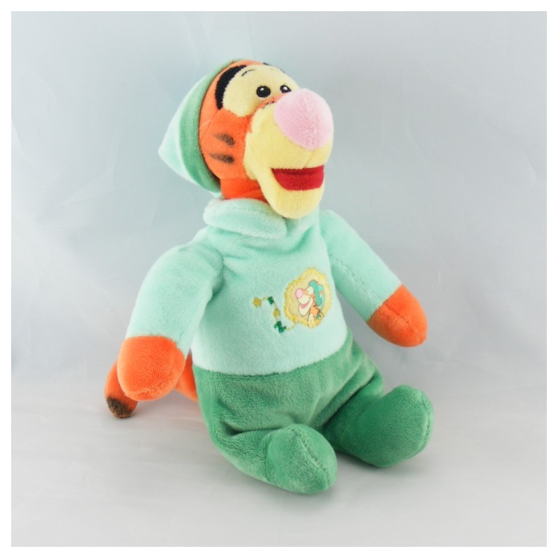 Peluche Tigrou en pyjama jaune DISNEY NICOTOY