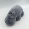 Peluche hippopotame gris