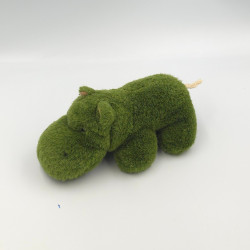 Peluche hippopotame vert