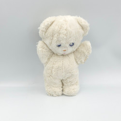 Doudou Peluche ours blanc BOULGOM